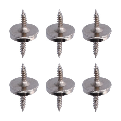 10Set Ultrathin 15mm Disc Hole Magnet for Science Projects and Experiments