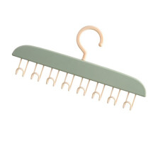 Platzsparender grüner BH-Halter mit Haken für Topps & Bikinis, 28x14cm