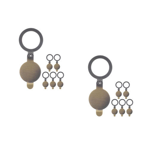 12Pièces Cache-Œil De Porte Cuivre Durable Intimité