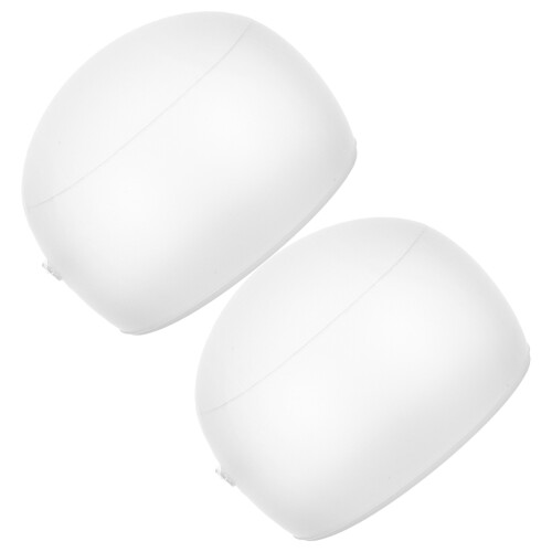 6Pcs Inflatable White Hat Display Stand PVC Hat Former Portable Use 1