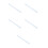 5Pcs Aluminum Alloy Straight Ruler Sky-Blue Multi-Use Measuring Tool 1