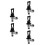 5Pcs Versatile Plastic Spigot for Water Jar Coffee Milk Tea Dispenser 1