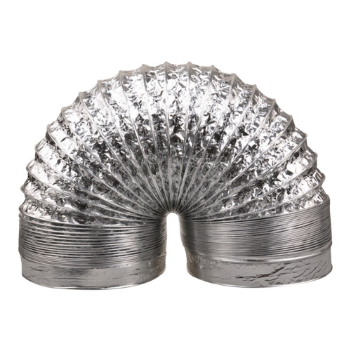 2Stk Lüftungsschlauch Aluminium, Feuerresistent, Für Abluft, 1