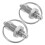 3Pcs Durable Stainless Steel Spring Ball Plunger with Pull Ring Silver 2