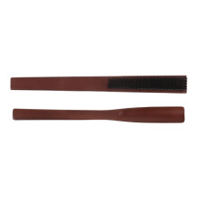 1Set Wooden Shoe Horn and Clothes Brush Set for Home Hotel Guest Room