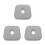 3Pcs Memory Foam Piercing Pillow with Ear Hole for Support 2