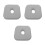 3Pcs Memory Foam Piercing Pillow with Ear Hole for Support 3