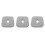 3Pcs Memory Foam Piercing Pillow with Ear Hole for Support 6