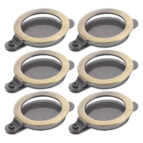 12Pièces Cache-Œil De Porte Cuivre Durable Intimité 1