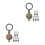 12Pièces Cache-Œil De Porte Cuivre Durable Intimité 9