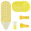 2Sets Yellow Party Paper Ice Cream 2