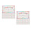 Multi Color Student Punch Cards Classroom Reward System 6