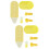 2Sets Yellow Party Paper Ice Cream 7