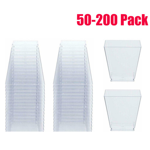 Transparent Mousse Cups for Jelly Yogurt Disposable Dessert Use 1