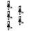 5Pcs Versatile Plastic Spigot for Water Jar Coffee Milk Tea Dispenser 5