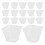 Transparent Mousse Cups for Jelly Yogurt Disposable Dessert Use 10