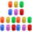 360Pcs Plastic Chips Assorted Colors for Game Use Markers 9