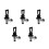 5Pcs Versatile Plastic Spigot for Water Jar Coffee Milk Tea Dispenser 8