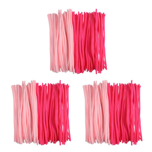 600Pcs Craft Pipe Cleaners Soft Plush Chenille Stems for Flower Making 2