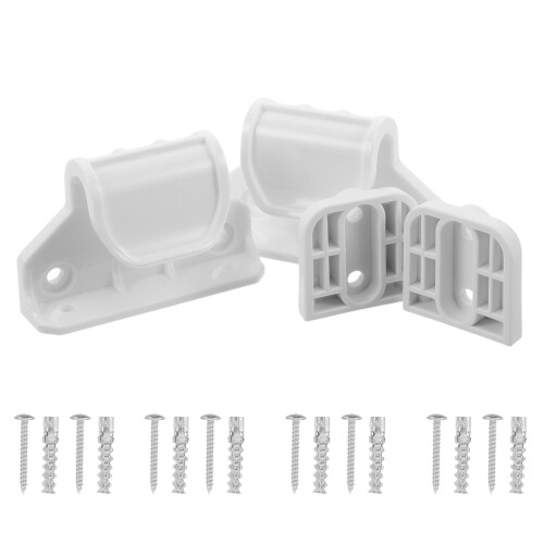 2Sets Silicone Baby Gate Replacement Kit with Installation Hardware 2
