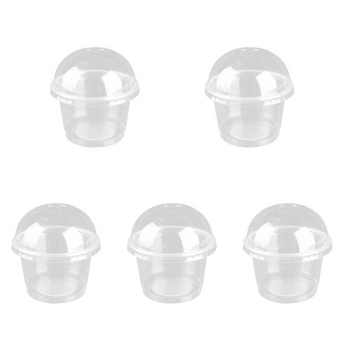125Pièces À Transparente Pour Salades Desserts 2