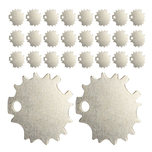 150Pcs Silver Hairdressing Shears Screw Tool Multi-Tooth Tightener 1