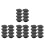 32Pcs Easy Install Black Door Lock Protective Covers for Outdoor Locks 8