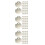 150Pcs Silver Hairdressing Shears Screw Tool Multi-Tooth Tightener 6