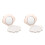 2 Sets Highlighter Powder Compact Face Powder for Women Makeup 4
