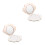 2 Sets Highlighter Powder Compact Face Powder for Women Makeup 6