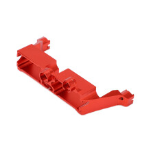 Aluminum Alloy Differential Lock Bracket for 1/10 RC Car Red
