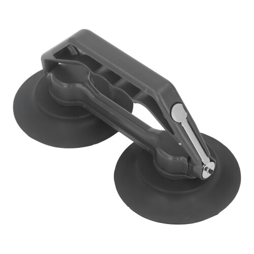 Suction Cup Lifter For Glass, Strong Durable Material With Quick Release Feature For Multiple Uses On Flat Surface (Natural Rubber) 1
