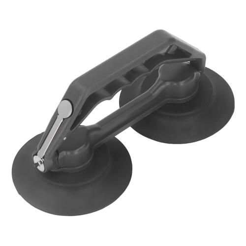 Suction Cup Lifter For Glass, Strong Durable Material With Quick Release Feature For Multiple Uses On Flat Surface (Natural Rubber) 2