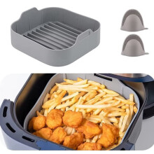 Non-Slip Kitchen Potholders, Heat Resistant Silicone Oven Mitts for Your Cooking and Baking Needs