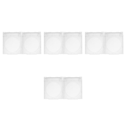 8Pièces Protecteurs De Bouton Transparent Pièce Pour Maison Sécurisée