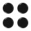 4Pcs Black Copper Home Button Protectors Phone Stickers Easy Apply 7