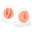 5Paires Modèles Oreilles Silicone Formation Percing 3