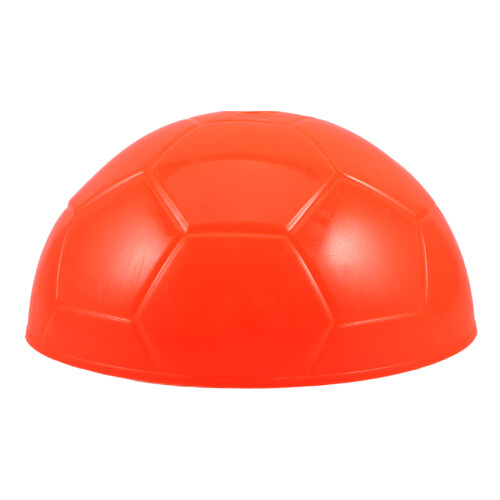 3Pièces Support Pole Agilité Base Orange Pour Football Basket ABS 1