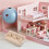 5Pcs Miniature Dollhouse Sofa Set White Pla Plush Flocked Accessories 10