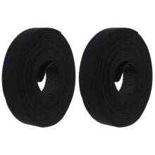Sangles Adhésives En Polyester Noir Pour Maintien Câbles
