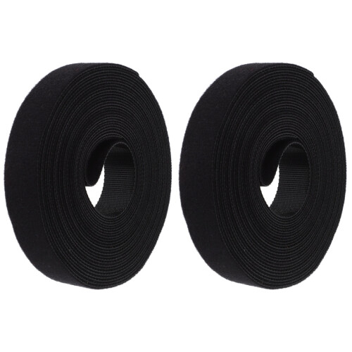 Sangles Adhésives En Polyester Noir Pour Maintien Câbles