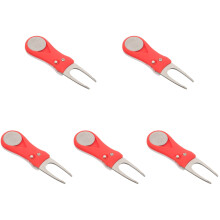 5Pièces Outils Réparation Pelouse Golf Divot Compact Pastèque