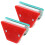 10Pcs Double-Sided Reflective Road Markers ABS Durable Driveway Signs 2