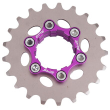 ZTTO Volante de Bicicleta Engrenagem de Velocidade Única 21T Engrenagem Única Fixa Roda Dentada de Bicicleta