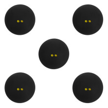 5Pcs Adjustable Elastic Black Rubber Bounce Balls for Sports Practice