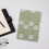5Pcs Soft Reusable Fabric Book Covers Washable Stretchable Green Cover 10