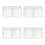 8Pièces Protecteurs De Bouton Transparent Pièce Pour Maison Sécurisée 4
