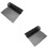 2Rolls Black Bumper Protecting Mesh Car Front Grille with Storage Box 4