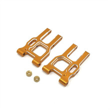 Kit de Brazo Oscilante Delantero Mejorado para Coche RC para LC RACING 1/10 PTG-2 PTG-2R Piezas Mejoradas para Coche RC Dorado
