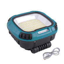 Portable LED Spotlight Lantern Strong Light Flashlight Outdoor Camping Fishing Emergency Rechargeable Magnetic WorkLamp
